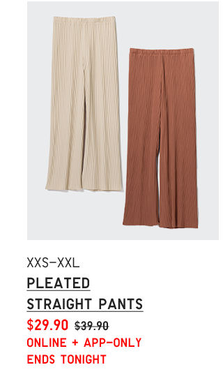PDP 13 - WOMEN PLEATED STRAIGHT PANTS