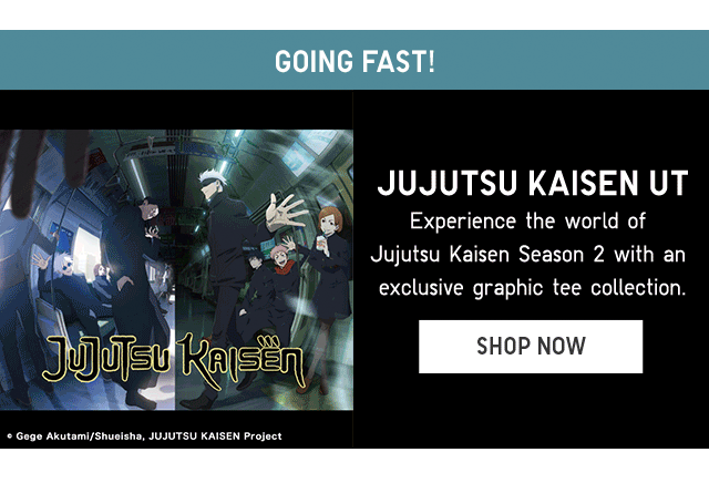 BANNER 2 - JUJUTSU KAISEN UT SHOP NOW