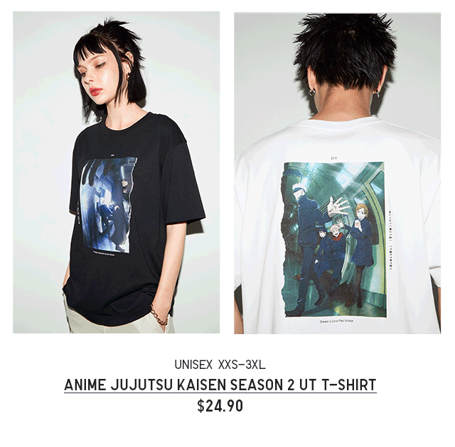 BANNER 3 - ANIME UJUTSU KAISEN SEASON 2 UT T-SHIRT