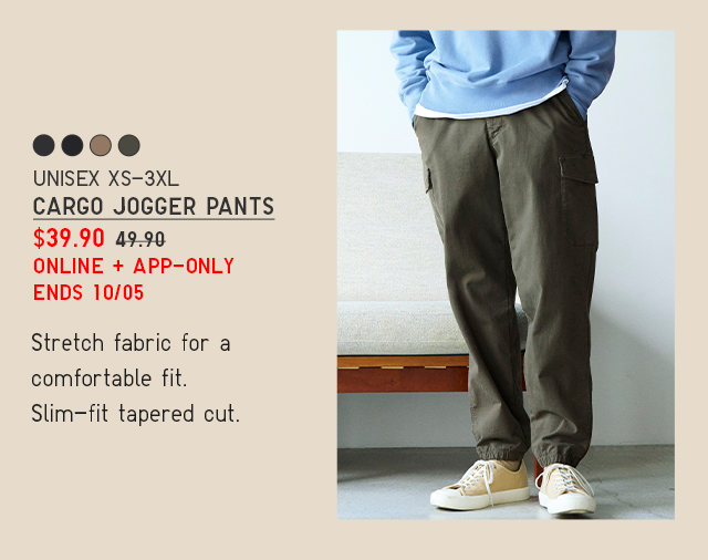 PDP8 - UNISEX CARGO JOGGER PANTS