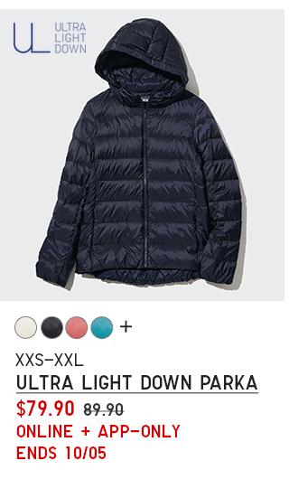 PDP 7 - WOMEN ULTRA LIGHT DOWN PARKA