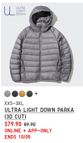 PDP 8 - MEN ULTRA LIGHT DOWN PARKA (3D CUT)