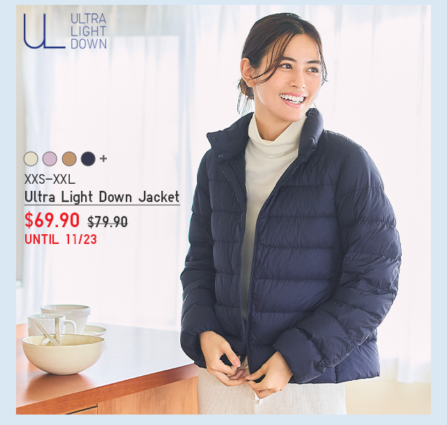 PDP 1 - WOMEN ULTRA LIGHT DOWN JACKET