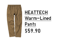 PDP 14 - MEN HEATTECH WARM-LINED PANTS