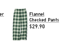 PDP 8 - WOMEN FLANNEL CHECKED PANTS