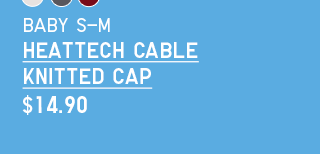 PDP 10 - KIDS HEATTECH CABLE KNITED CAP