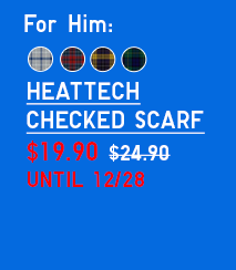 PDP 18 - HEATTECH CHECKED SCARF