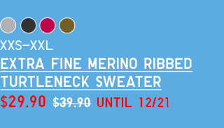 PDP 7 - WOMEN EXTRA FINE MERINO RIBBED TURTLENECK SWEATER