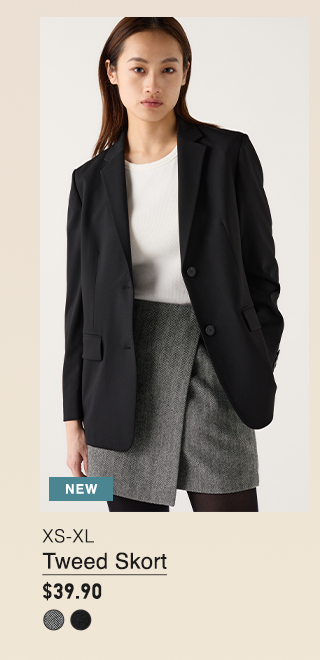 PDP3 - WOMEN TWEED SKORT