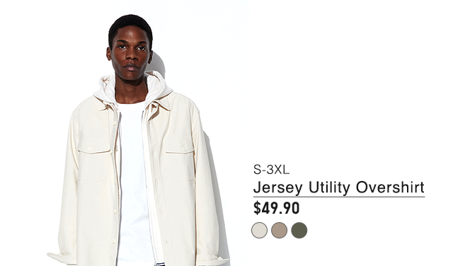 PDP1 - MEN JERSEY UTILITY OVERSHIRT