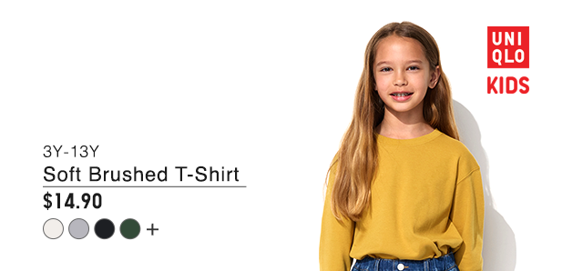 PDP7 - KIDS SOFT BRUSHED T-SHIRT