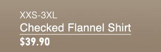 PDP17 - MEN CHECKED FLANNEL SHIRT