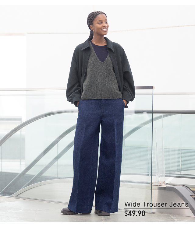 PDP2 - WOMEN WIDE TROUSER JEANS