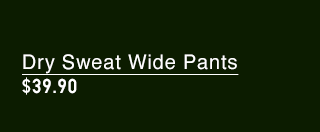 PDP11 - WOMEN DRY SWEAT WIDE PANTS