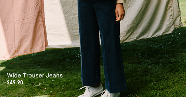 PDP14 - WOMEN WIDE TROUSER JEANS