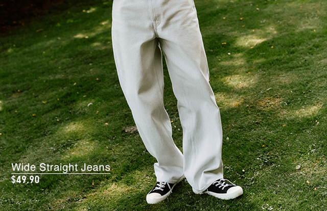 PDP2 - MEN WIDE STRAIGHT JEANS