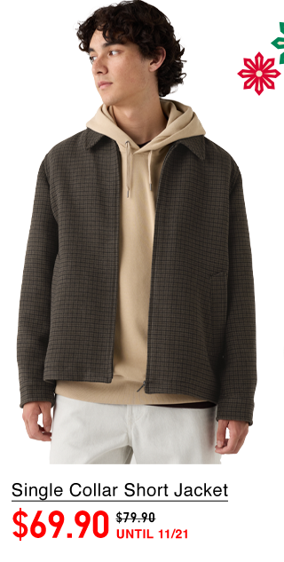 PDP 16 - UNISEX SINGLE COLLAR SHORT JACKET