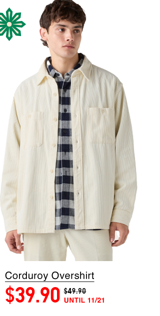 PDP 17 - MEN CORDUROY OVERSHIRT