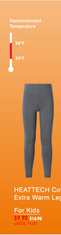 PDP 6 - KIDS HEATTECH COTTON EXTRA WARM LEGGINGS