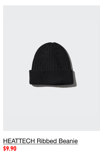 PDP4 - HEATTECH RIBBED BEANIE