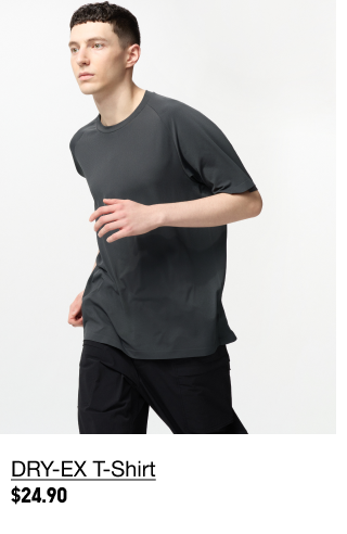 PDP5 - MEN DRY-EX T-SHIRT