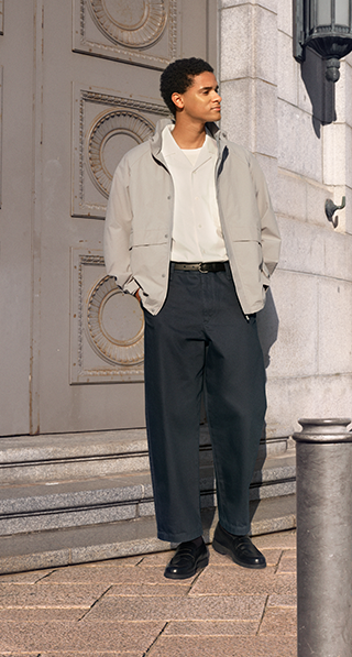 PDP7 - MEN WINDPROOF STAND JACKET