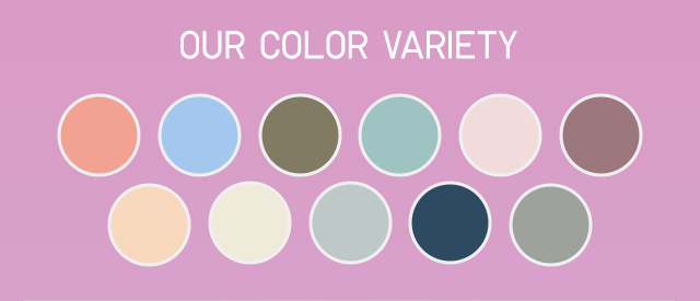 BANNER 1 - OUR COLOR VARIETY