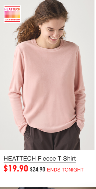 PDP9 - WOMEN HEATTECH FLEECE T-SHIRT