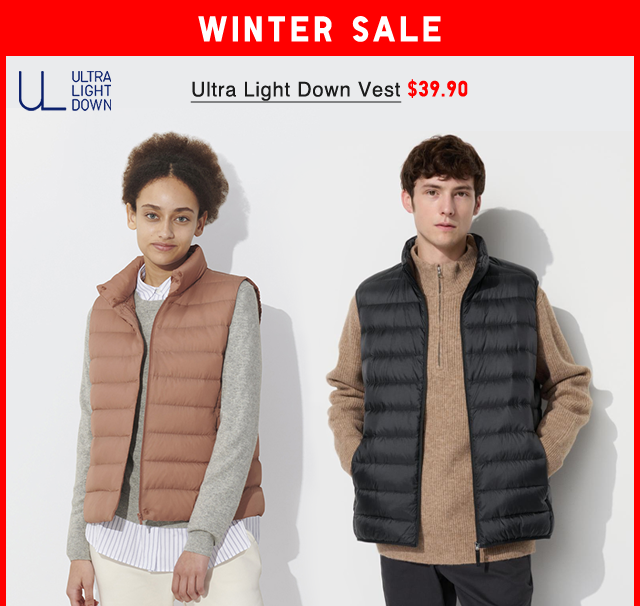 PDP6 - MEN AND WOMEN ULTRA LIGHT DOWN VEST