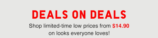 HERO - DEALS ON DEALS