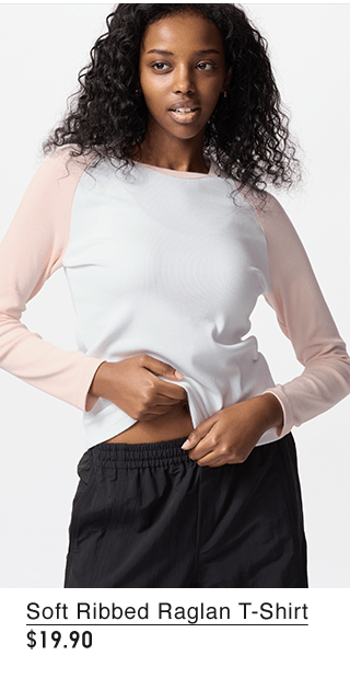PDP2 - WOMEN SOFT RIBBED RAGLAN T-SHIRT