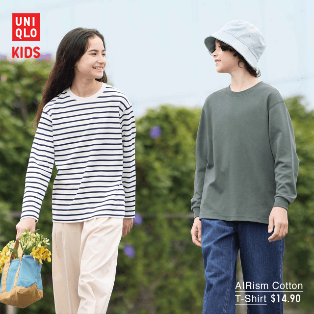 PDP7 - KIDS AIRISM COTTON T-SHIRT