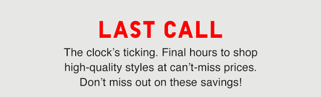 HERO - LAST CALLS