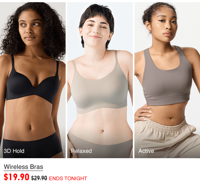 PDP10 - WOMEN WIRELESS BRAS