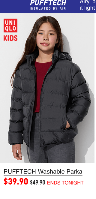 PDP5 - KIDS PUFFTECH WASHABLE PARKA