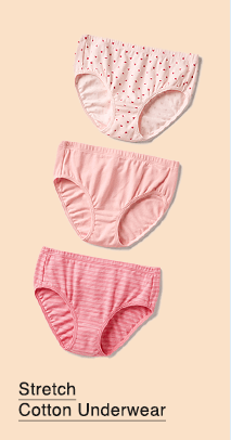 PDP12 - KIDS STRETCH COTTON UNDERWEAR