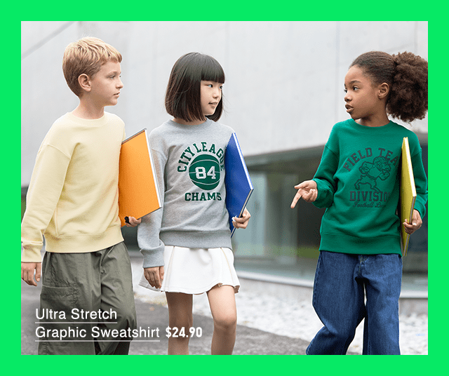 PDP5 - KIDS ULTRA STRETCH GRAPHIC SWEATSHIRT