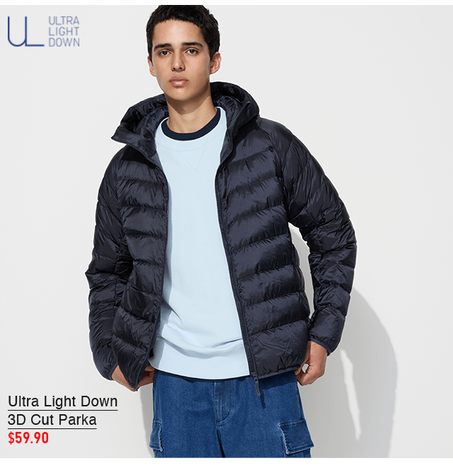 PDP1 - MEN ULTRA LIGHT DOWN 3D CUT PARKA