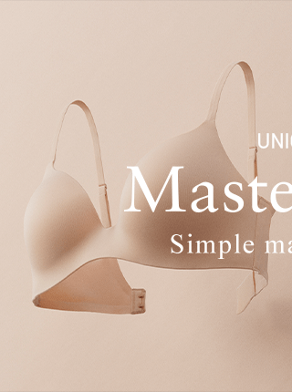HERO 1 - UNIQLO MASTERPIECE SIMPLE MADE BETTER WIRELESS BRA 3D HOLD