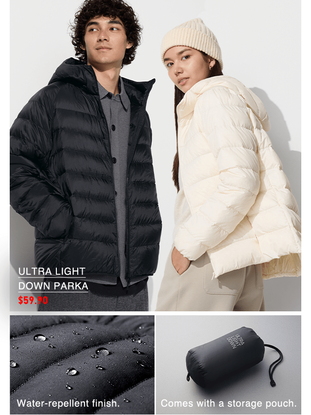 PDP1 - WOMEN AND MEN ULTRA LIGHT DOWN PARKA