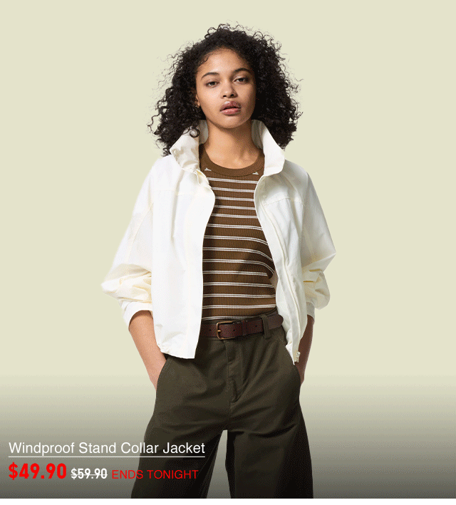 PDP1 - WINDPROOF STAND COLLAR JACKET