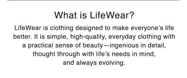 BANNER 2 - WHAT IS LIFEWEAR?