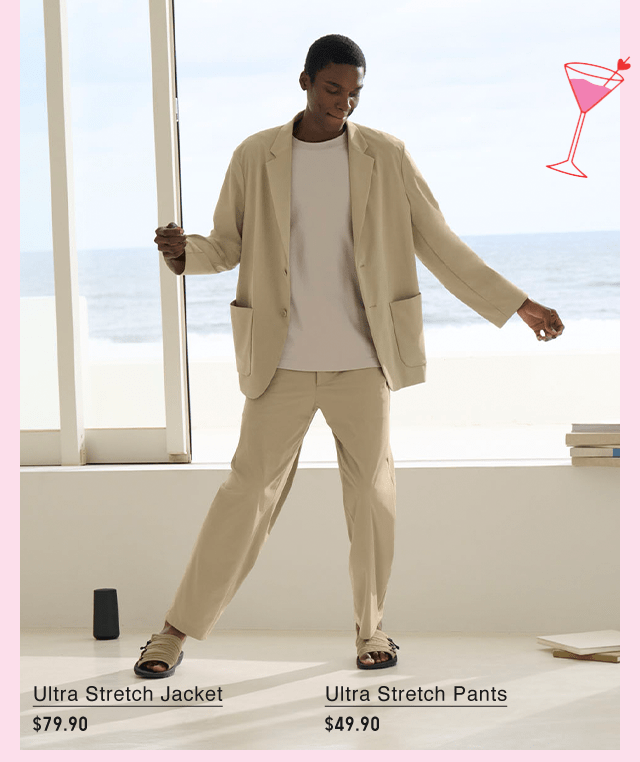 PDP2 - MEN ULTRA STRETCH JACKET AND ULTRA STRETCH PANTS