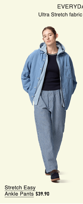 PDP1 - UNISEX STRETCH EASY ANKLE PANTS
