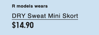 PDP11 - KIDS DRY SWEAT MINI SKORT