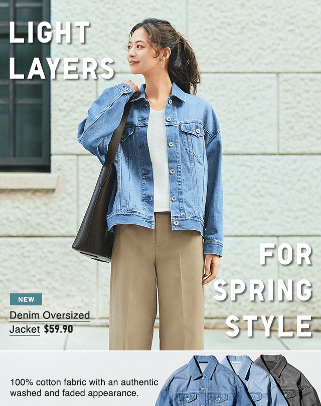 HERO - WOMEN DENIM OVERSIZED JACKET