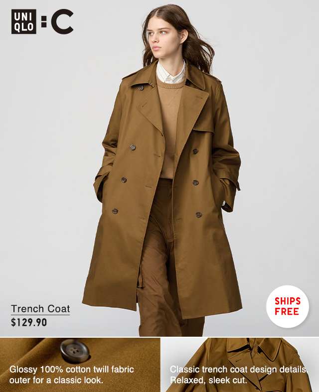 PDP5 - WOMEN TRENCH COAT