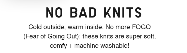 SUB - NO BAD KNITS