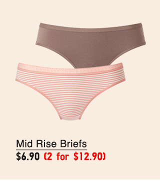 PDP11 - WOMEN MID RISE BRIEFS
