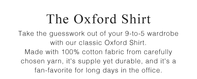 SUB - THE OXFORD SHIRT